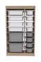 Hanah Home Montana Xs 2D4N8U - Blanco y Gris Sonomo